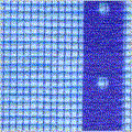 Wetterschutzplanen transparent-blau