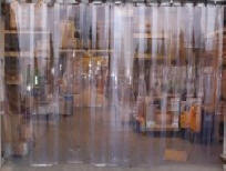 Industrie Lamellenvorhang PVC